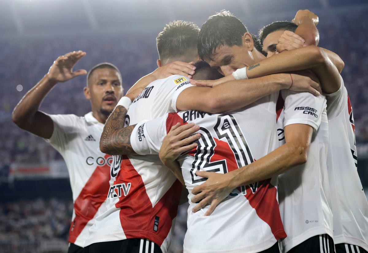 River sufrió, lo dio vuelta a Argentinos y se prende