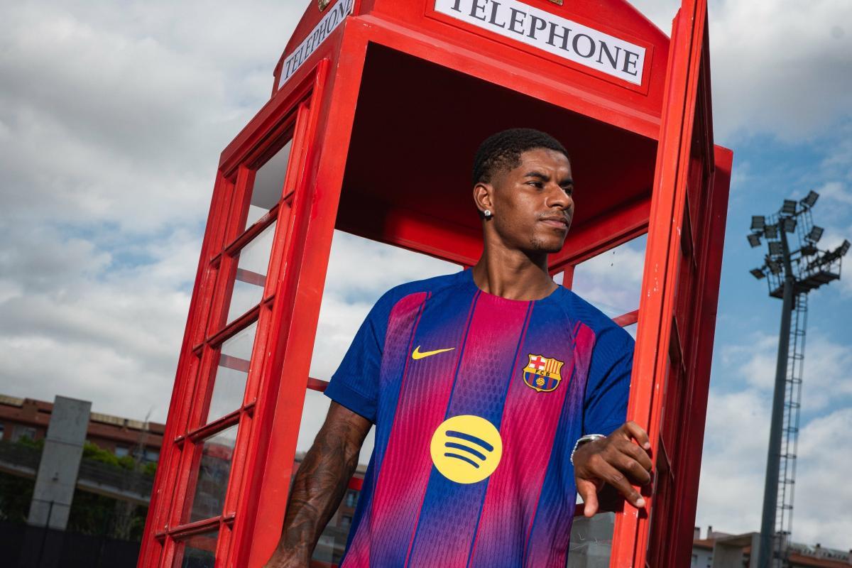 Marcus Rashford, la nueva cara del Barcelona