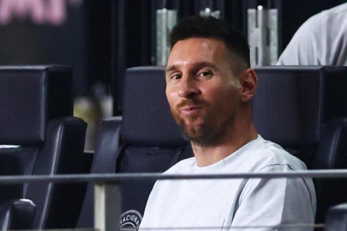 VIDEO | Messi alentó desde la tribuna a un Inter Miami que ganó y sacó pasaje a los play-offs