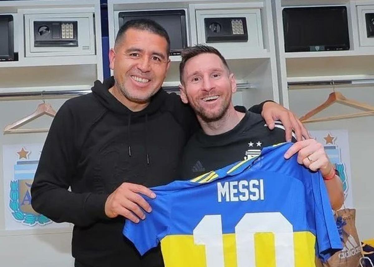 Riquelme anunció su partido de despedida con la presencia de Messi