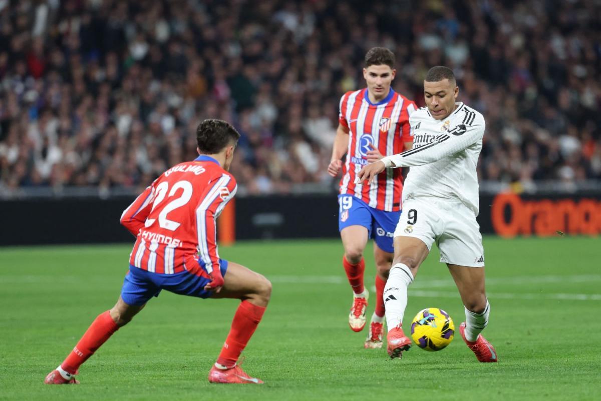 VIDEO | El clásico entre Real y Atlético fue empate con golazos de Julián y Mbappé