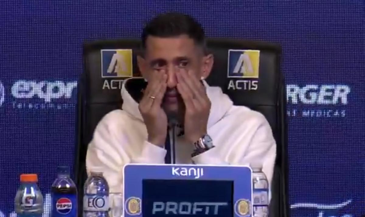 VIDEO | Emoción hasta las lágrimas de Di María: "Volver a Central era algo que soñaba"