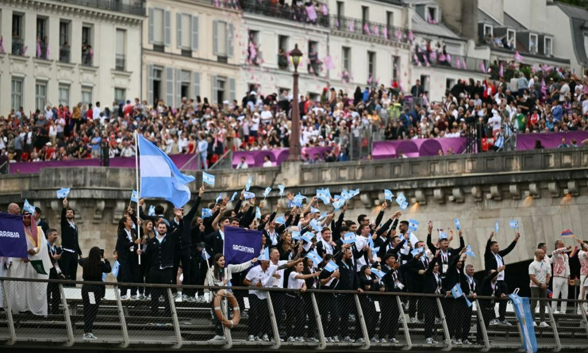 VIDEO | El emocionante desfile de la delegación argentina en los Juegos Olímpicos