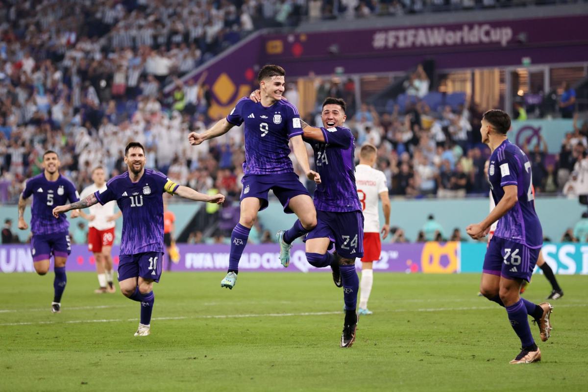 Argentina le ganó a Polonia y está en octavos