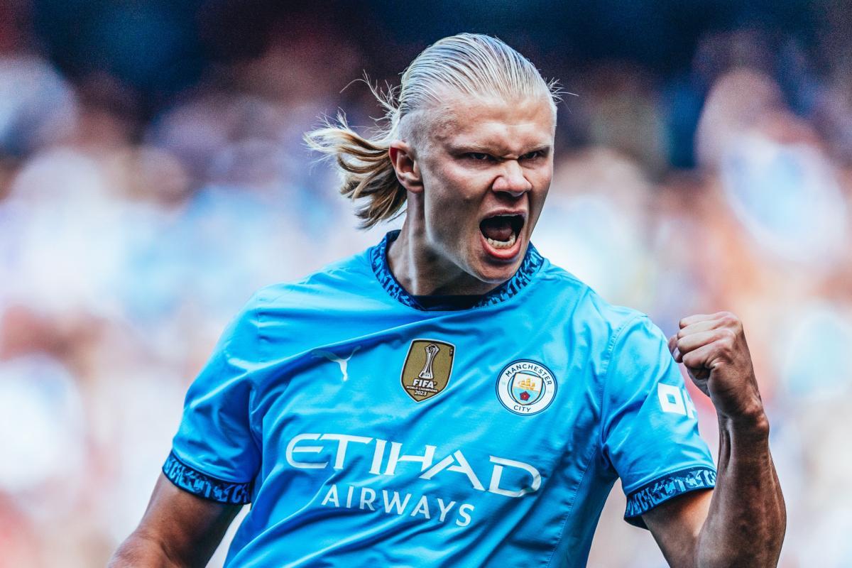 VIDEO | Haaland clavó un triplete y Manchester City ya manda en la Premier League