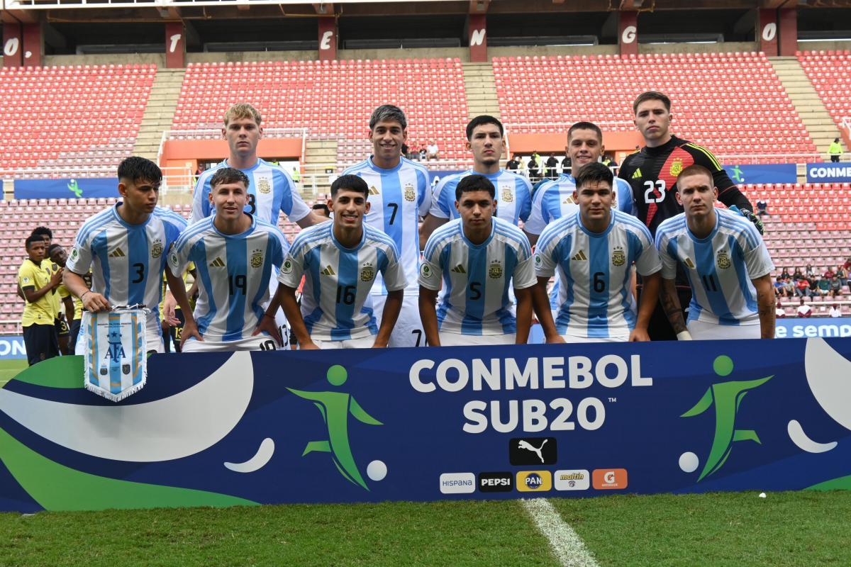 El fixture de la Selección Argentina Sub 20 en el hexagonal final