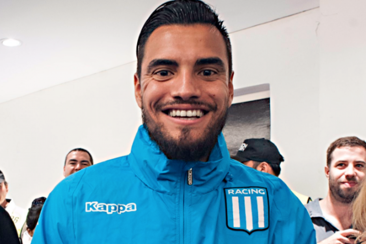 Chiquito entrena en Racing.