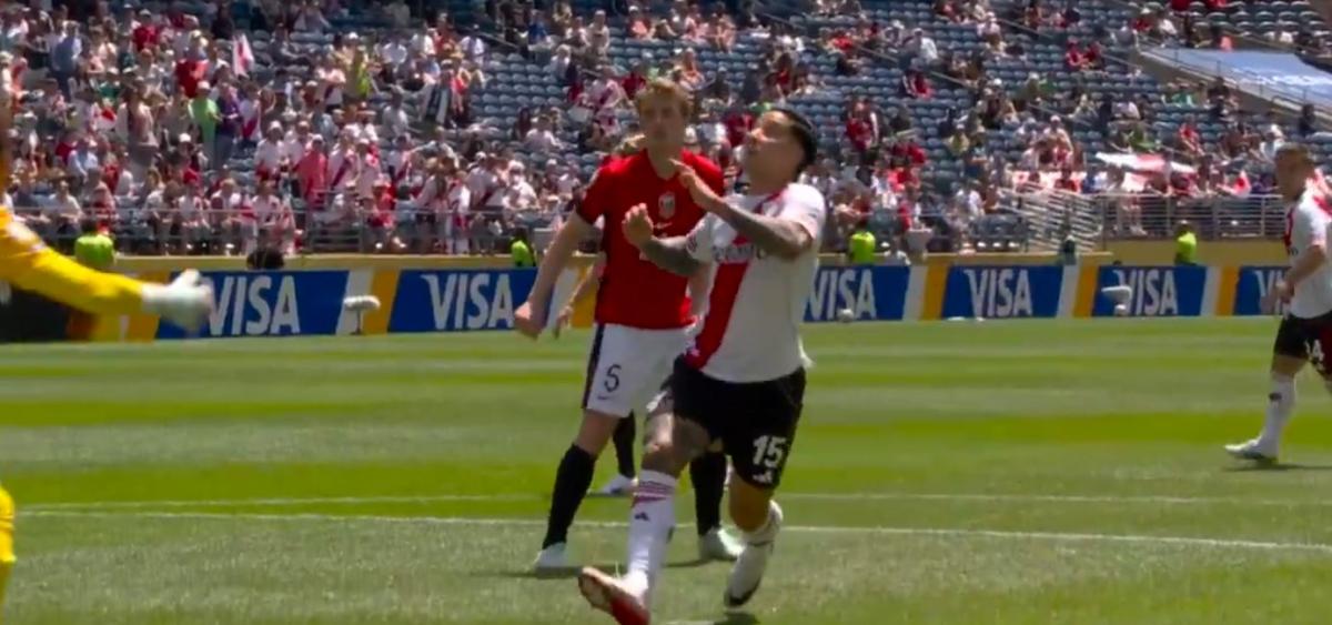 VIDEO | Driussi metió el segundo gol y salió lesionado sin poder gritarlo