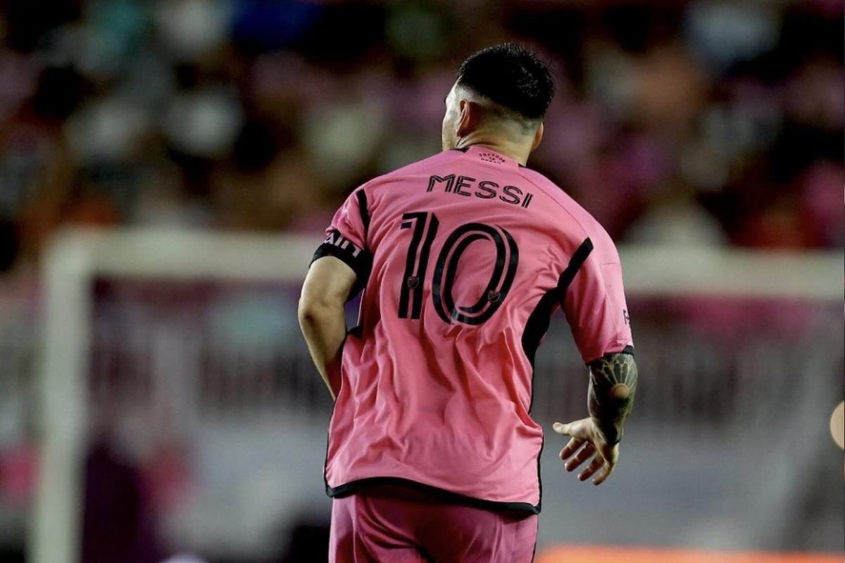 La "10" rosa de Messi del Inter Miami, la camiseta más vendida de la MLS