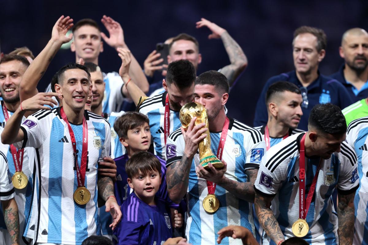 De Paul tras ganar el Mundial de Qatar: "Somos justos ganadores"