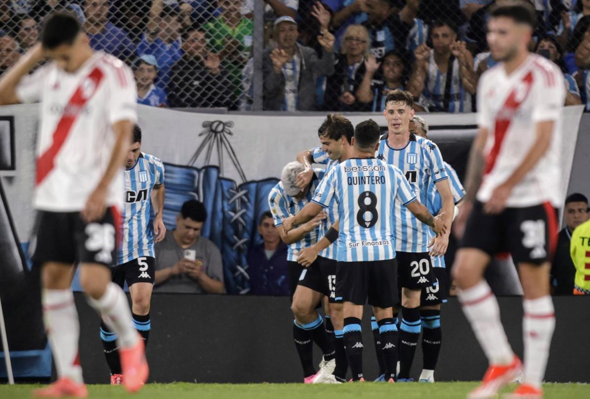 VIDEO | Racing amargó a River, que ya no depende de sí mismo para entrar a los grupos de la Libertadores