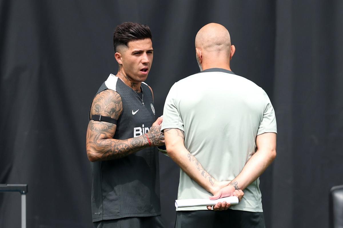 VIDEO | En la previa de la final del Mundial de Clubes, Enzo se quejó del calor: "Es muy peligroso"