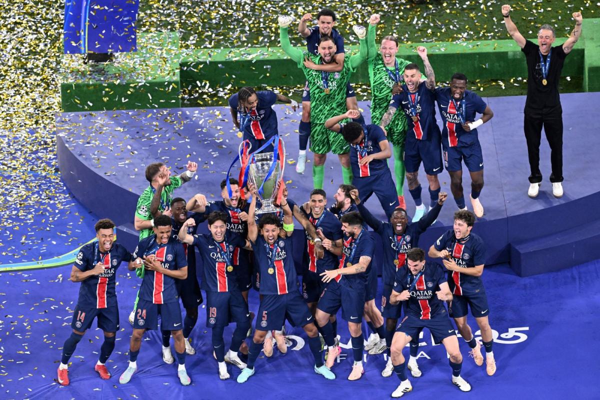 Champions League: PSG 5-0 Inter