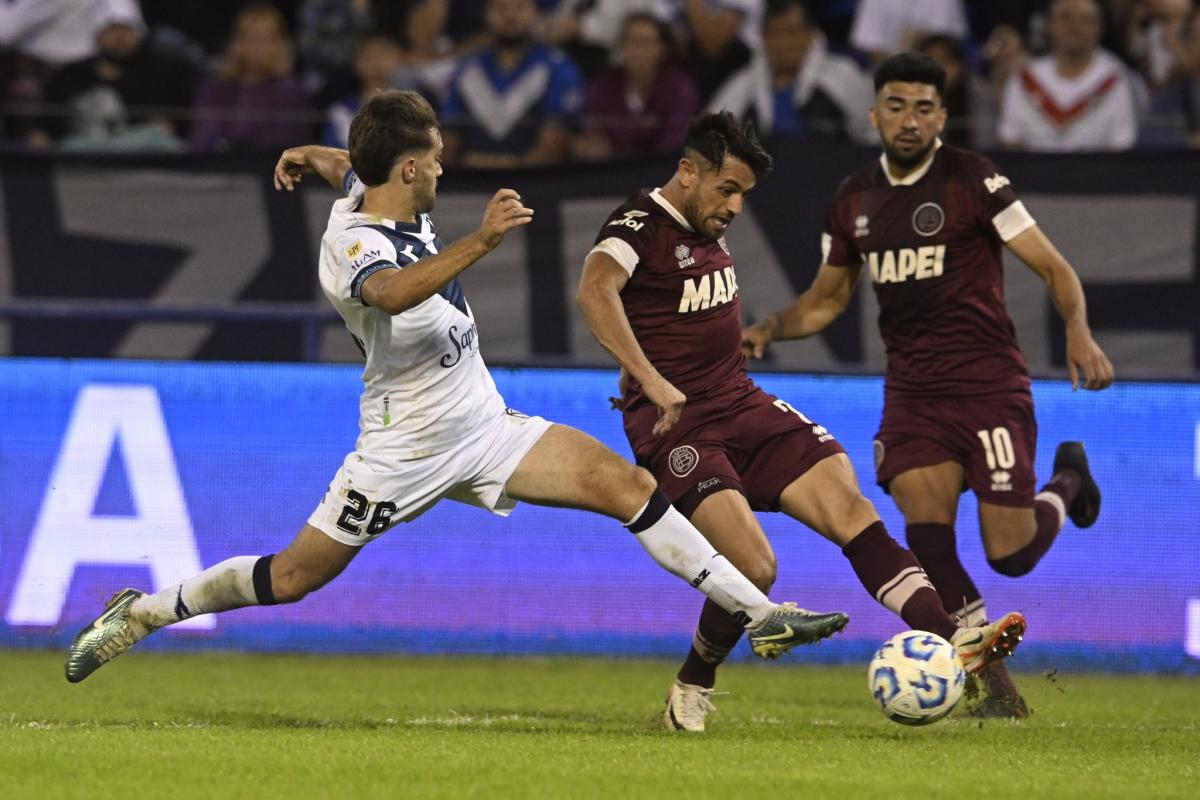 Liga Profesional: Vélez 0-0 Lanús