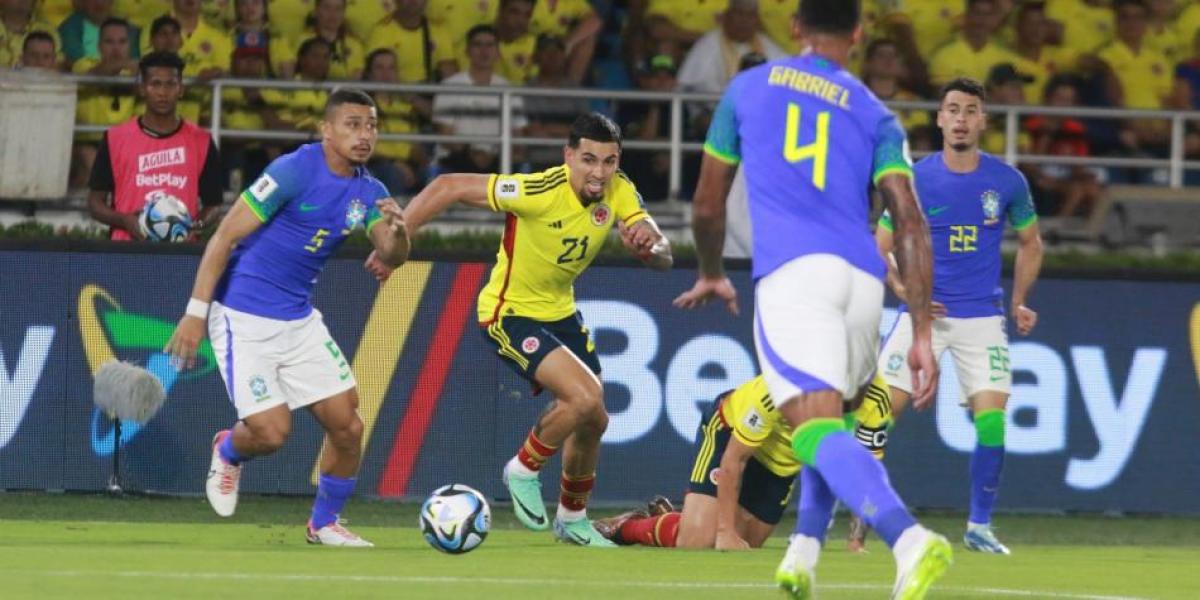 VIDEO | Colombia se lo dio vuelta a Brasil y celebra con todo