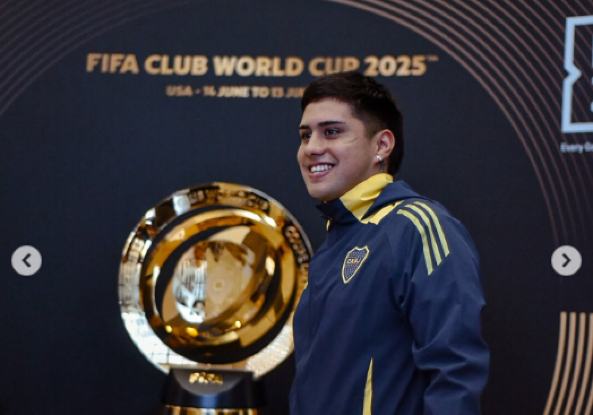 El trofeo del Mundial de Clubes está en Boca