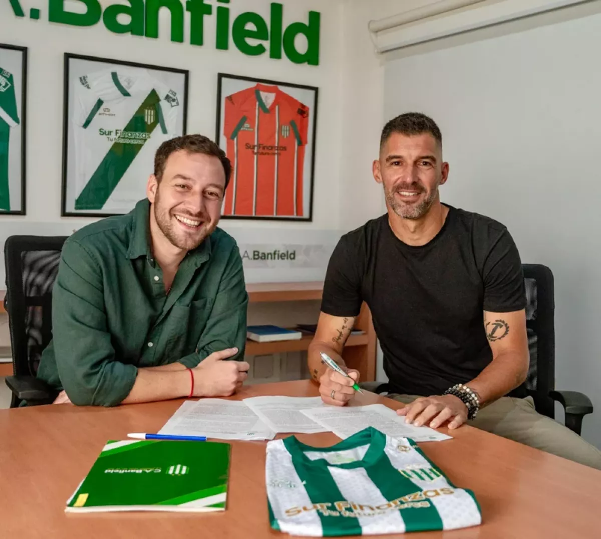 VIDEO | Mariano Andújar se sumó a Banfield