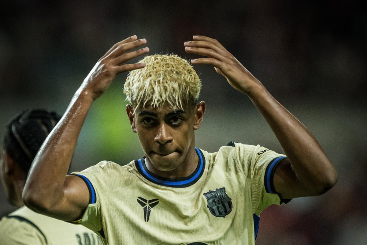 VIDEO | Yamal hizo sus primeros goles con la "10": "Es un sueño marcar con este número"