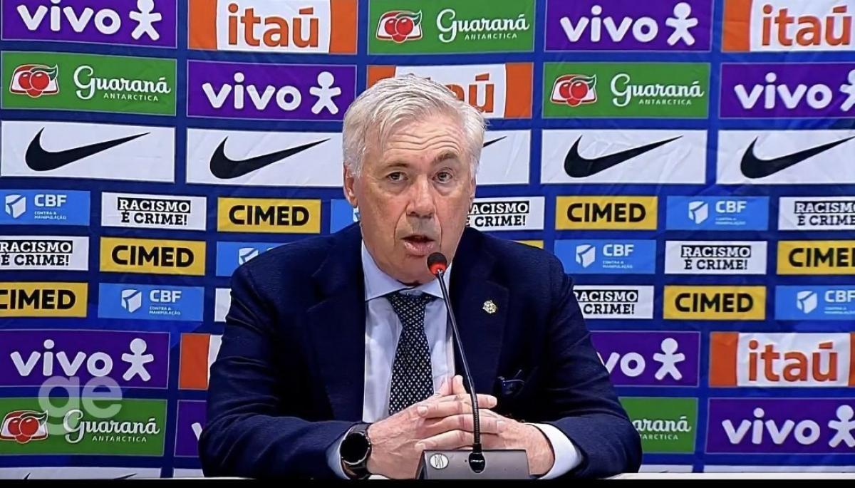 "Falta de creatividad": medios brasileños liquidaron el planteo de Ancelotti ante Ecuador