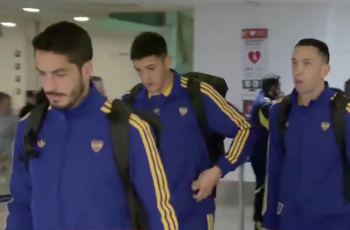 VIDEO | Boca llego al país y ya empieza a pensar en la reconstrucción