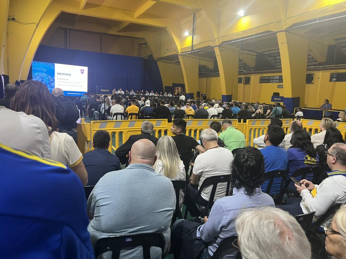 La Asamblea de Boca confirmó un superávit millonario