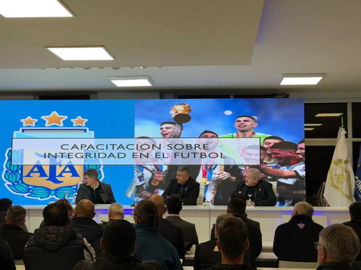 Jornada de la AFA en contra del amaño de partidos