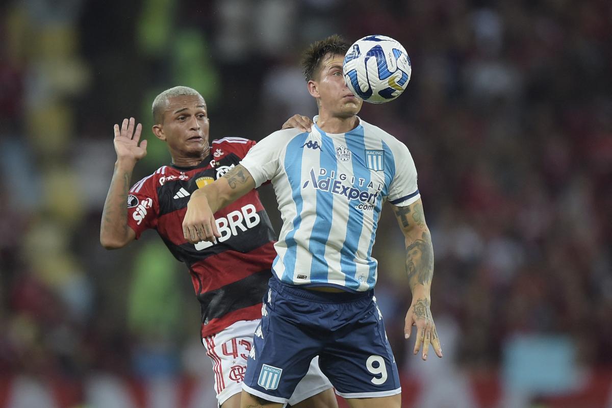 Racing perdió con Flamengo en Brasil pero continúa como líder del Grupo A de la Copa Libertadores