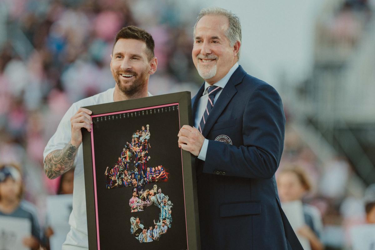 VIDEO | El homenaje del Inter Miami a Lionel Messi por sus 45 títulos