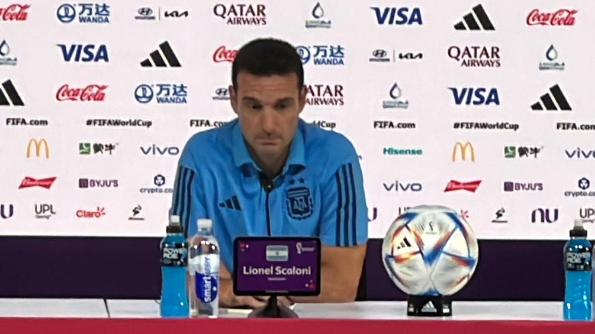 Scaloni confirmó el mismo sistema táctico pero no dio la formación contra Polonia