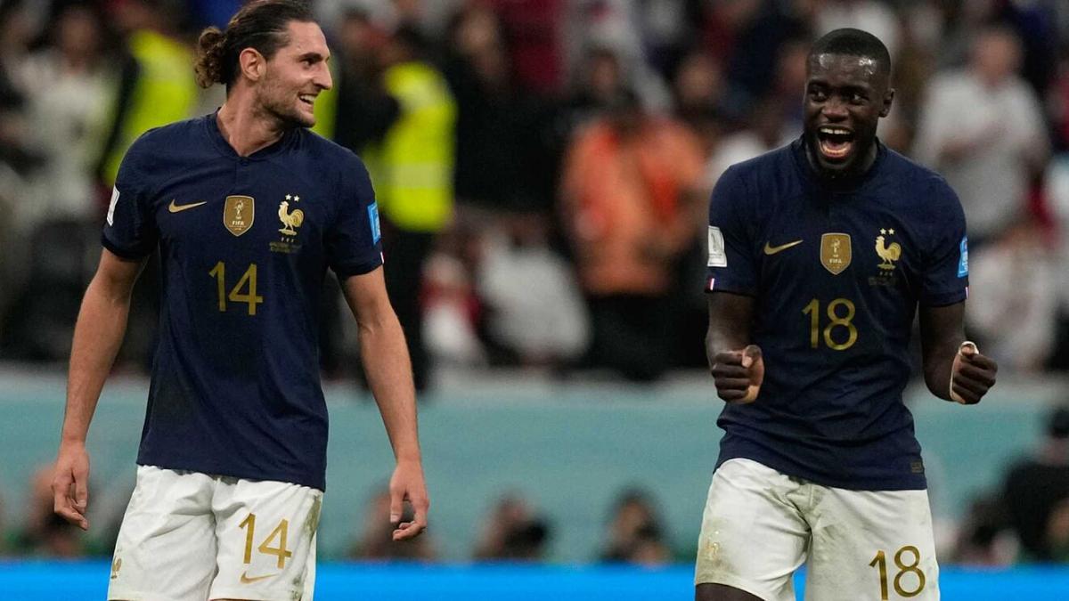 Rabiot y Upamecano son titulares en Francia y están en duda por el virus. 