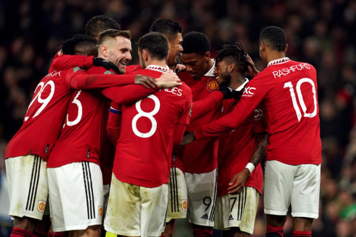 Manchester United, con Lisandro Martínez y Garnacho, avanzó a la final de la Copa de la Liga de Inglaterra