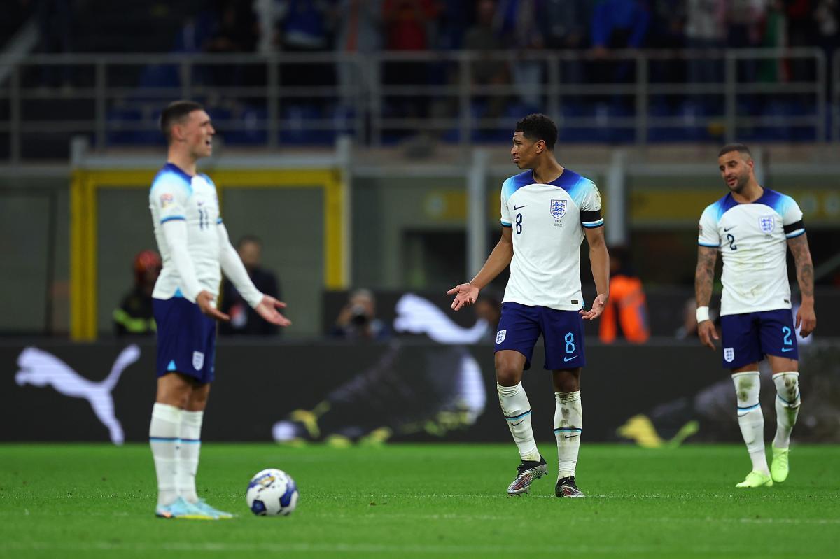 Inglaterra se fue a la "B"