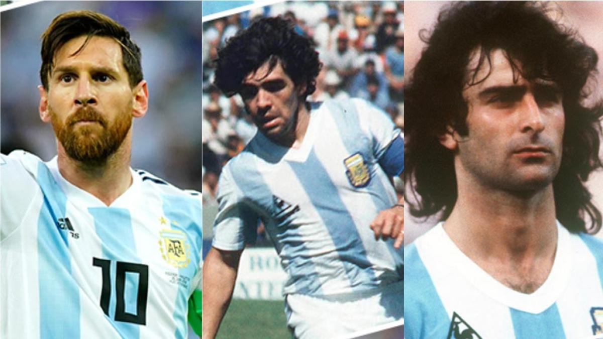 Mario Kempes y la eterna comparación entre Messi y Maradona.