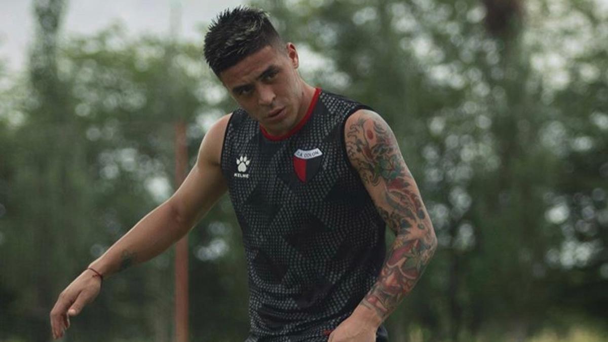 Brian Fernández se suma a los entrenamientos de Colón