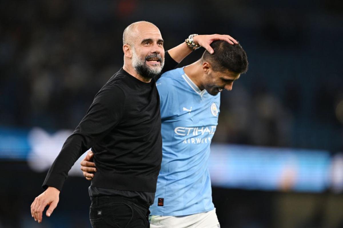 Pep Guardiola elogió a Rodri por haber ganado el Balón de Oro