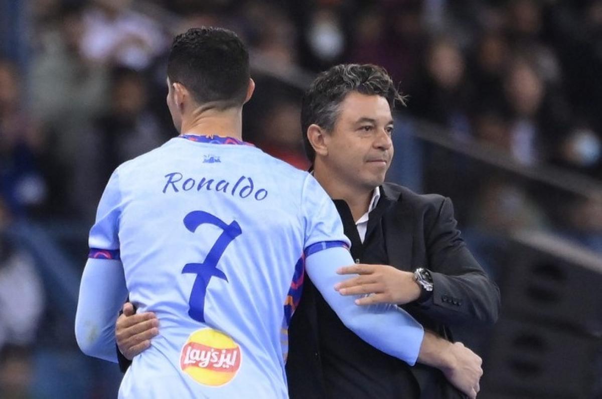 VIDEO | Gallardo contó que llamó a Cristiano para jugar en River: "Si picaba, picaba..."