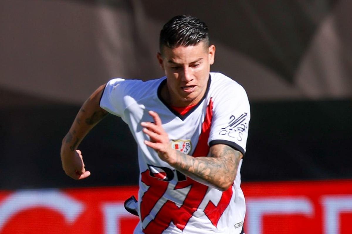 VIDEO | James volvió a LaLiga de España con la camiseta del Rayo Vallecano