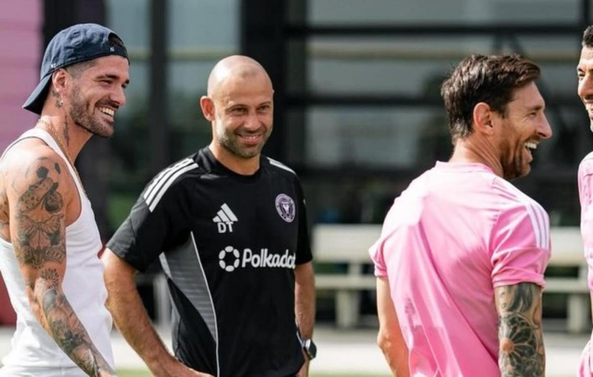 VIDEO | Mascherano habló de cómo está Messi por la suspensión y cuándo debutaría De Paul