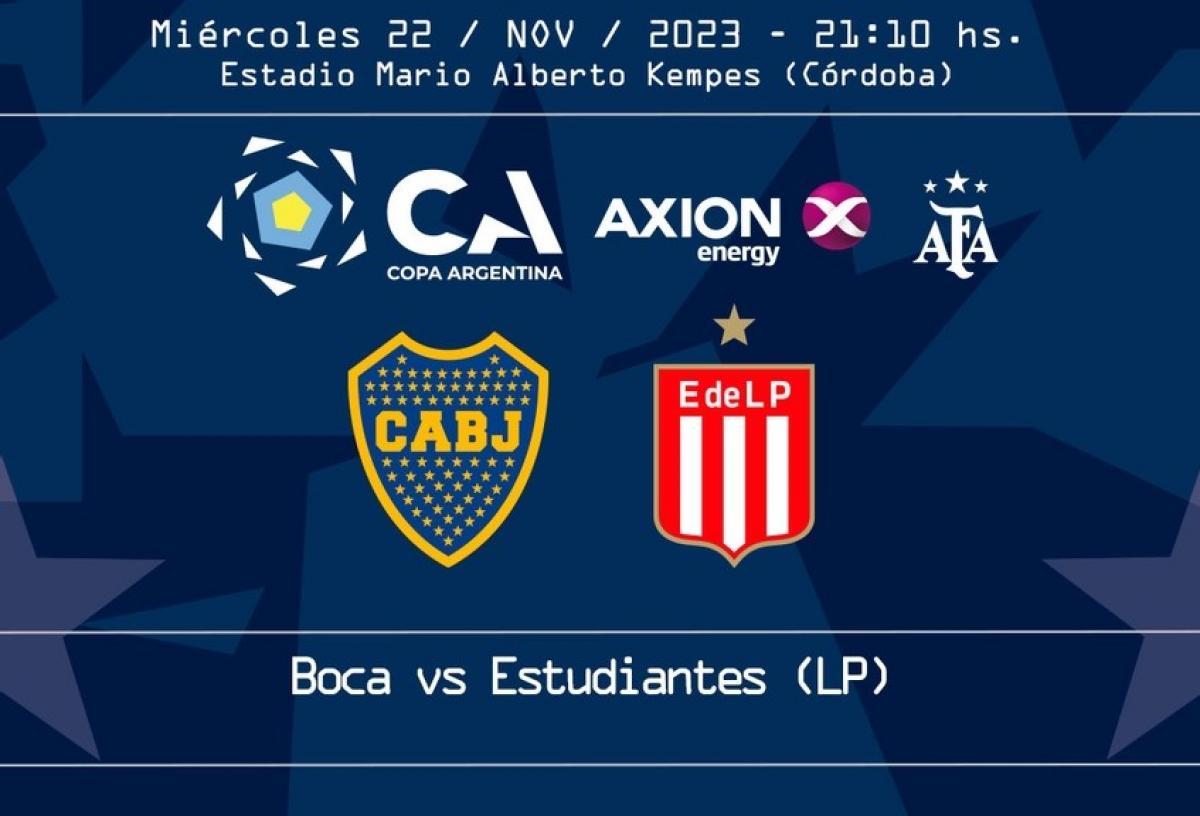 Boca vs Estudiantes por la semi: se ponen a la venta las entradas