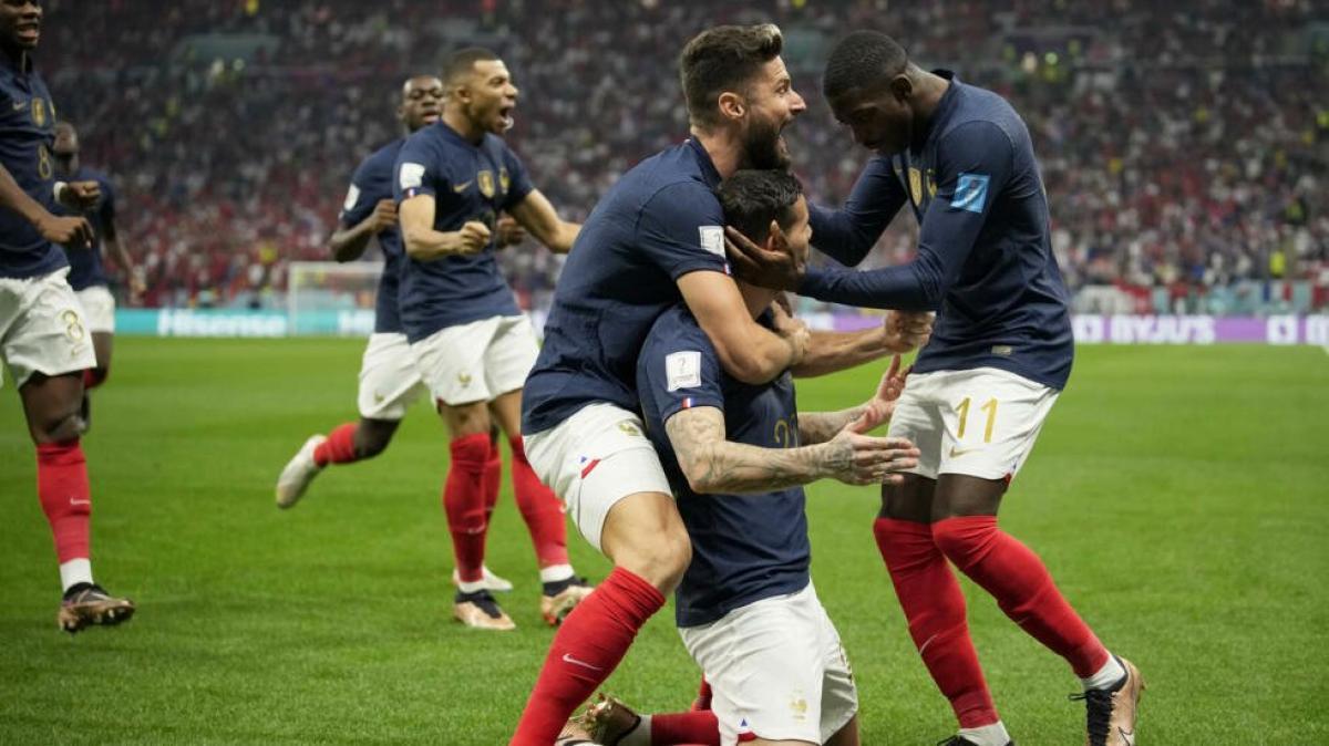 Francia le puso fin al sueño de Marruecos y está en la final