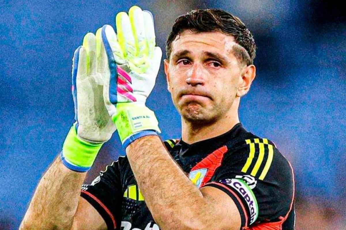 VIDEO | El Dibu Martínez se fue llorando y se iría del Aston Villa