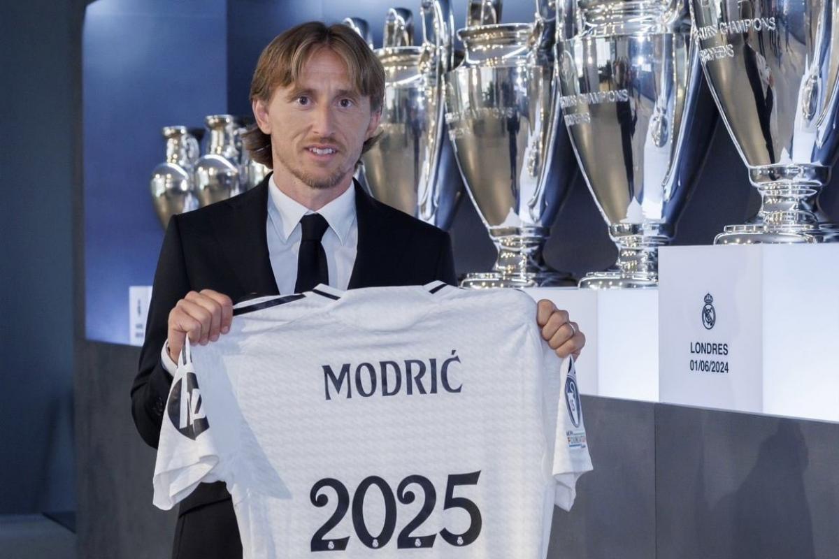 Luka Modric se queda un año más en el Real Madrid