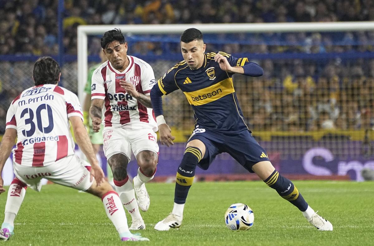 EN VIVO | Boca, con Paredes en el banco, quiere su primer triunfo ante Unión