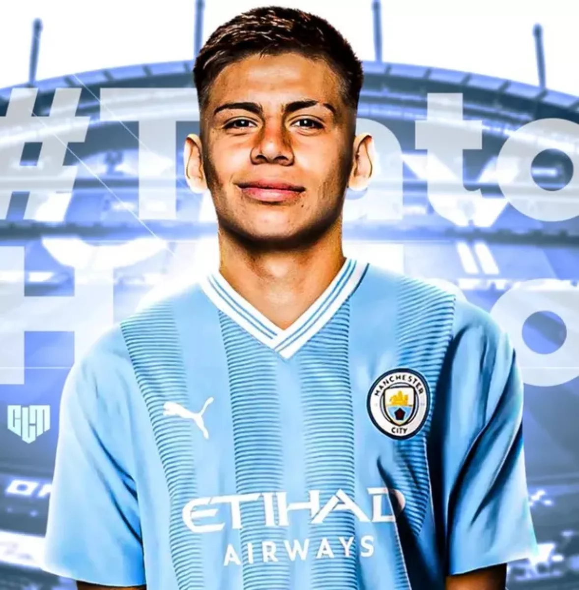 El Diablito Echeverri jugará en el Manchester City