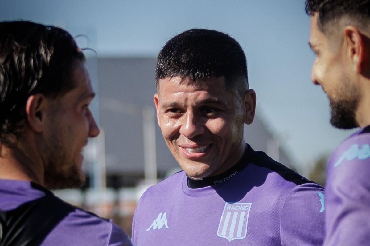 "Marcos R.", convocado y listo para jugar con Racing los octavos ante Peñarol