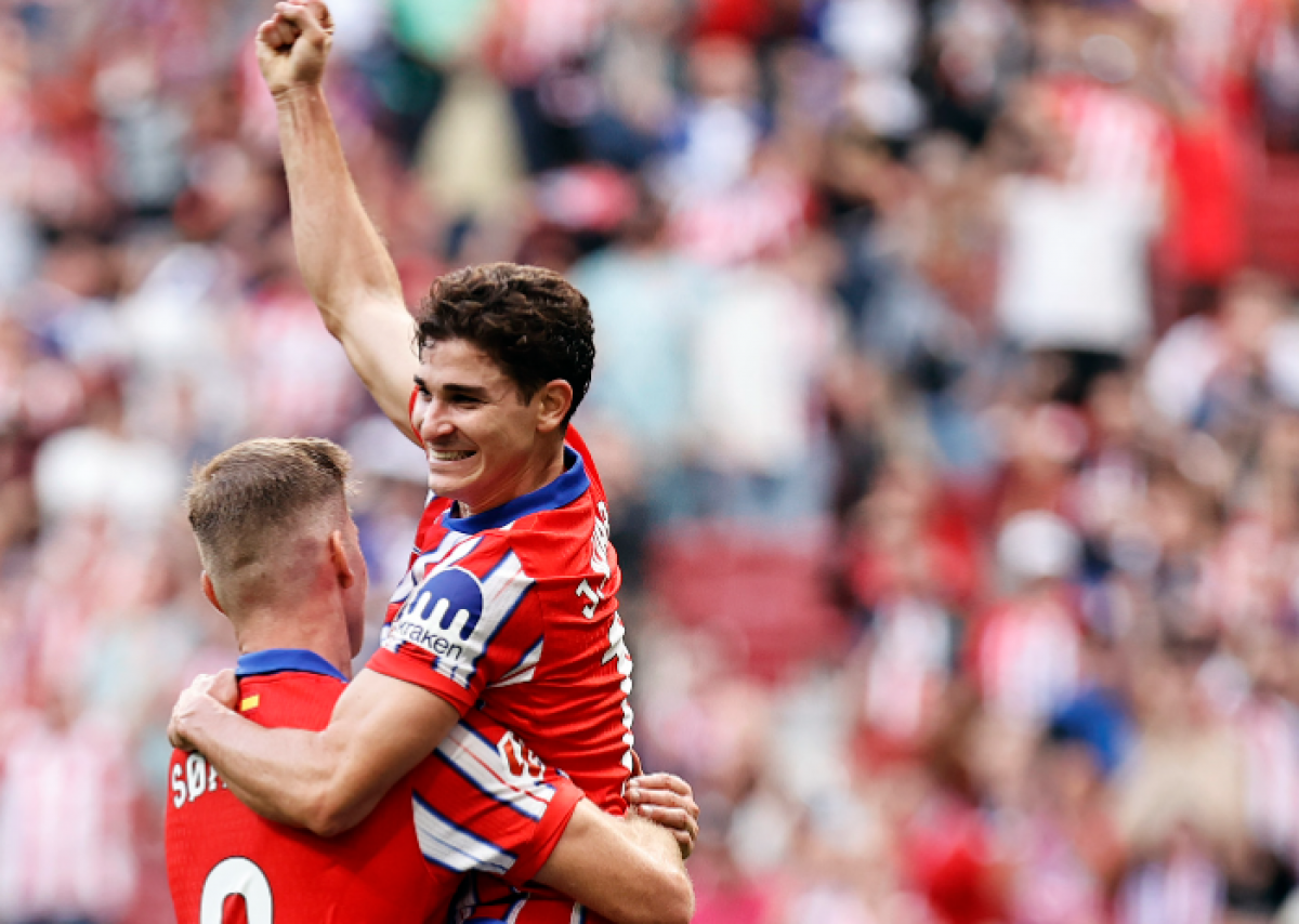 VIDEO | Remontada del Atlético Madrid con goles de Giuliano y Julián