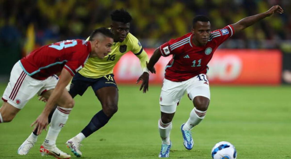 VIDEO | Ecuador y Colombia no se conformaron pero repartieron puntos