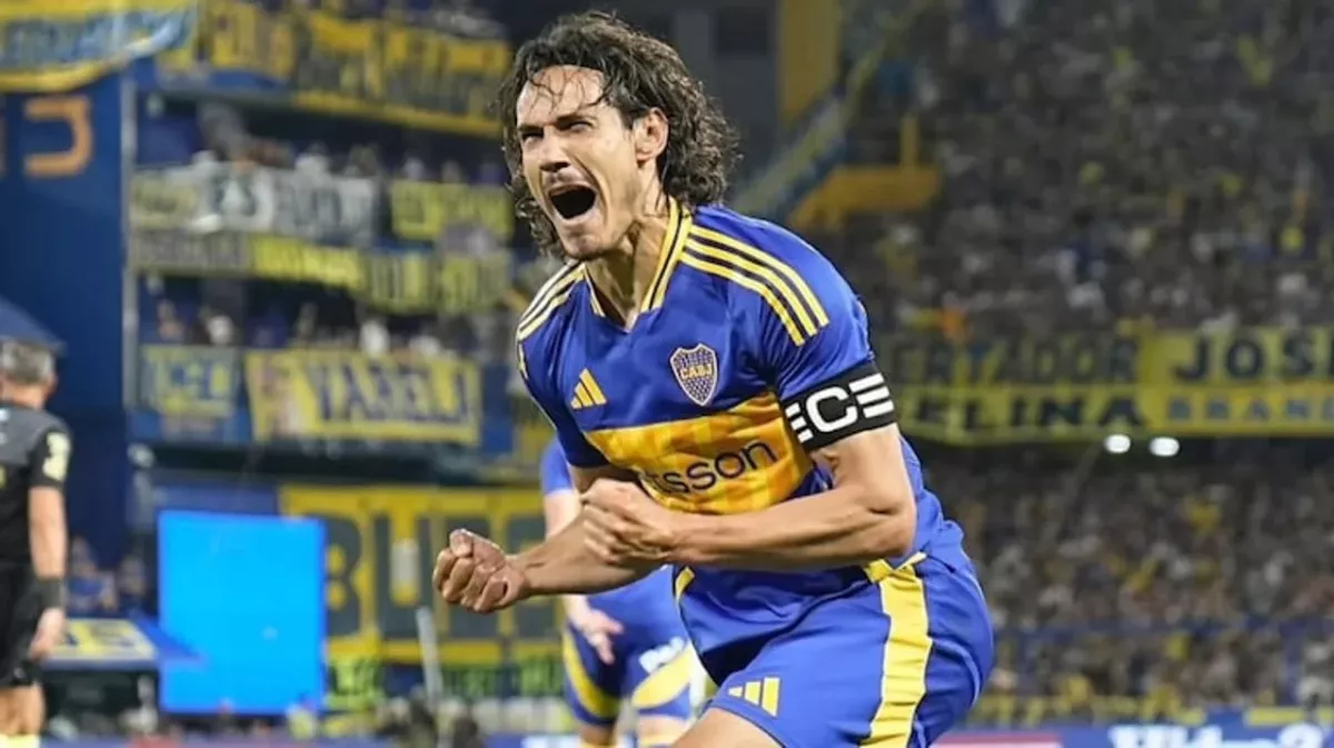 Cavani está como loco en Boca y dijo dónde piensa retirarse