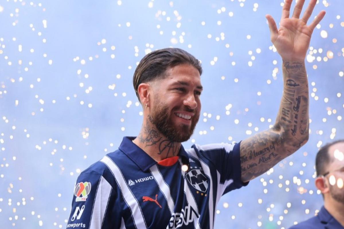 Sergio Ramos fue presentado en Rayados: "No vine a pasear a México"