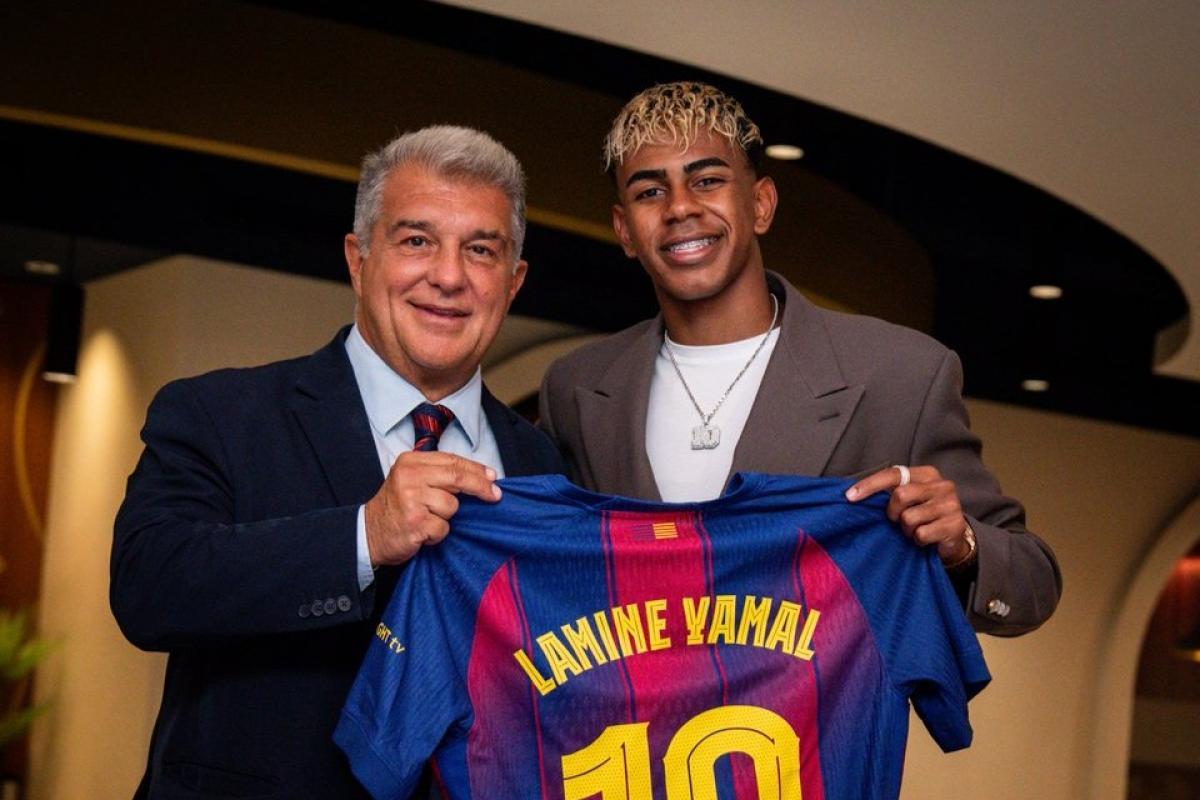 El presidente del Barcelona justificó la polémica fiesta de Lamine Yamal: "Tiene 18 años..."